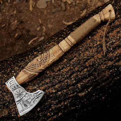 Hand Forged Viking Axe