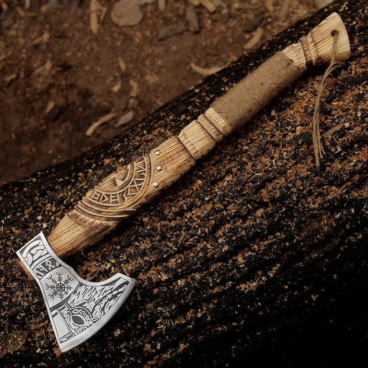 Hand Forged Viking Axe