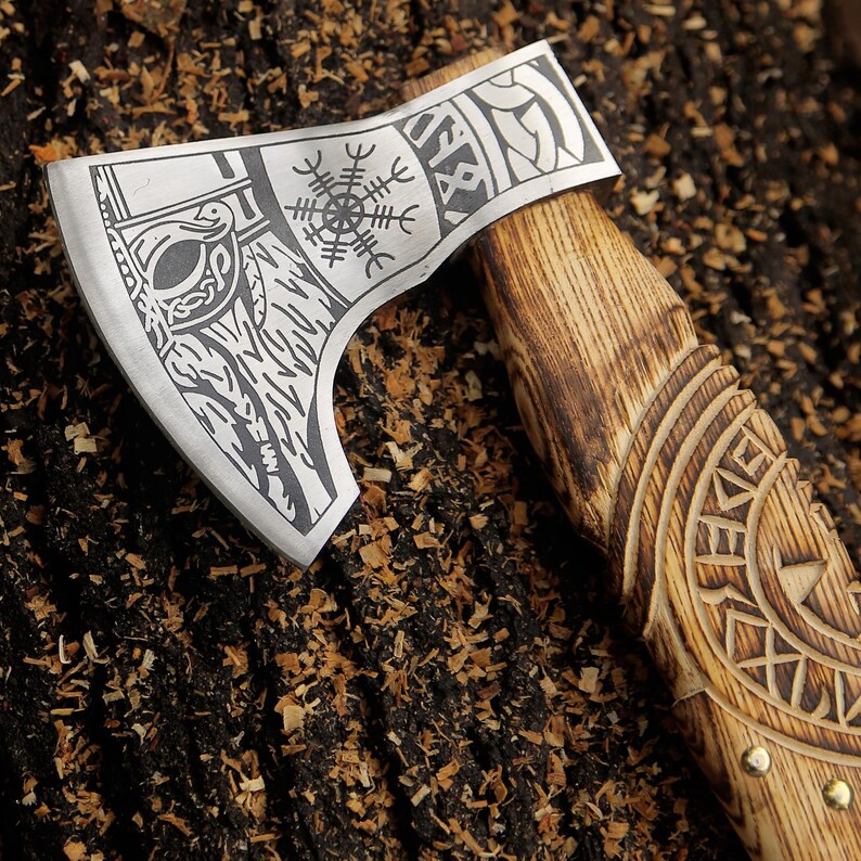 Hand Forged Viking Axe