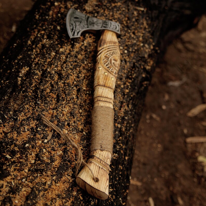 Hand Forged Viking Axe