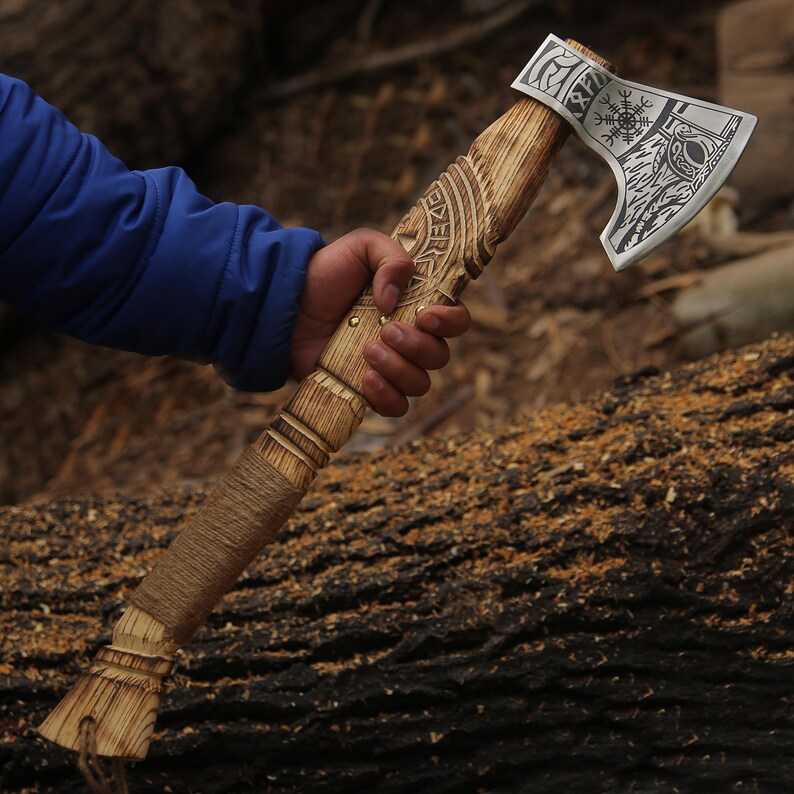 Hand Forged Viking Axe