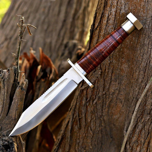 Hand Forged Stainless Steel Hunting Knife 11.5 Inch
