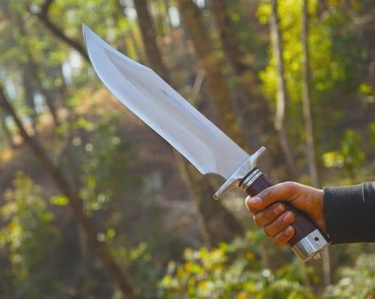 Personalised Handmade Damascus Steel Hunting Knife