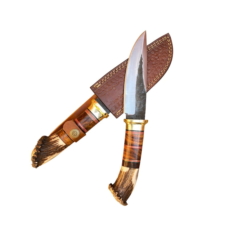 Handmade Carbon Steel Hunting Knife