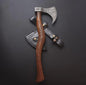 Handmade Damascus Steel Viking Axe