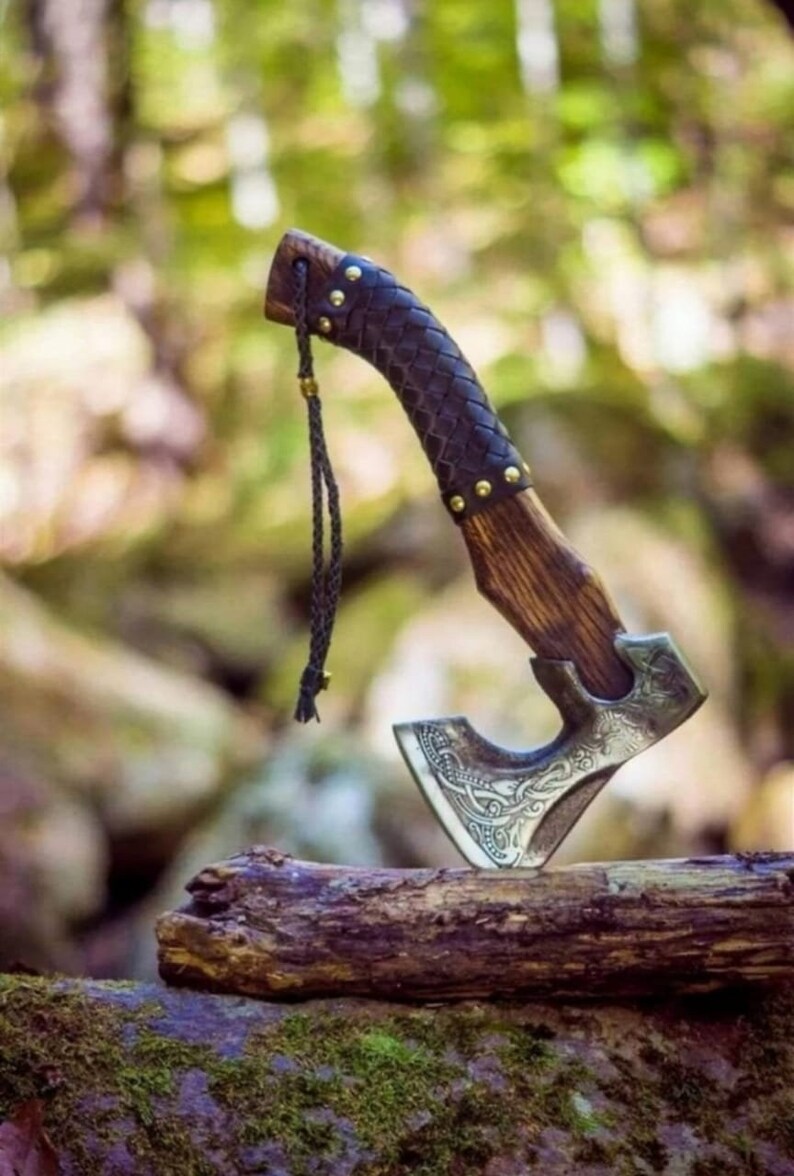 Viking Axe Best Gift for him Odin Axes With sheath