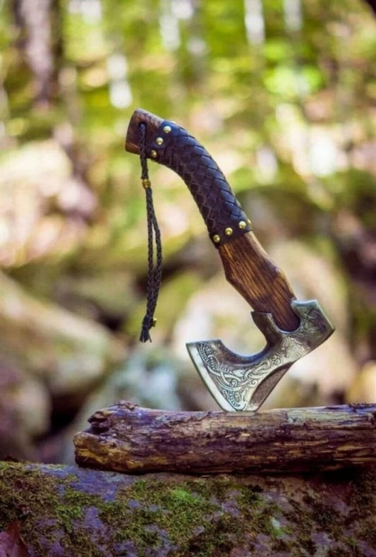 Viking Axe Best Gift for him Odin Axes With sheath