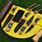 Custom Professional Black Blade Kitchen Knife Set of 5