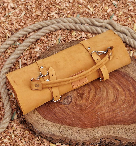 Handmade Damascus Steel Chef Knife Set | Rosewood Handle