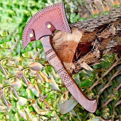 Handmade Tomahawk Axe | Forged Steel | Viking Style Hatchet for Camping, Hunting & Collectible Display