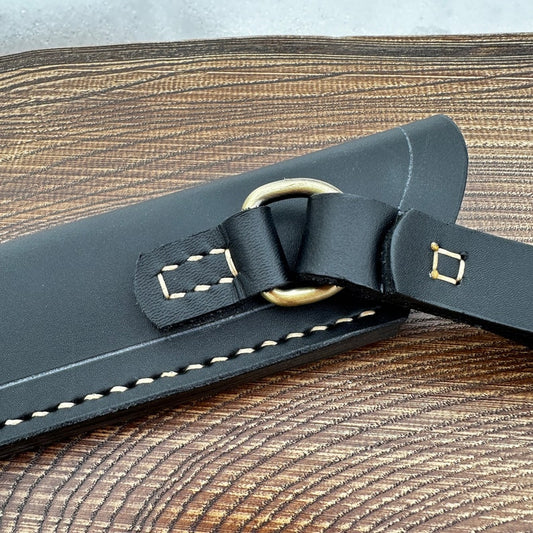 Walnut Handle Camping Knife: High Carbon Steel Hunting, Bushcraft, Survival Knife