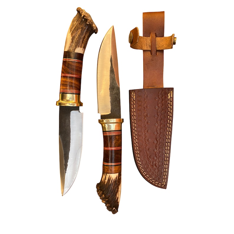 Handmade Carbon Steel Hunting Knife