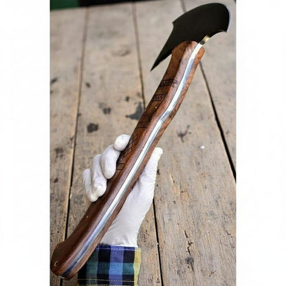 Handmade Tomahawk Axe | Forged Steel | Viking Style Hatchet for Camping, Hunting & Collectible Display