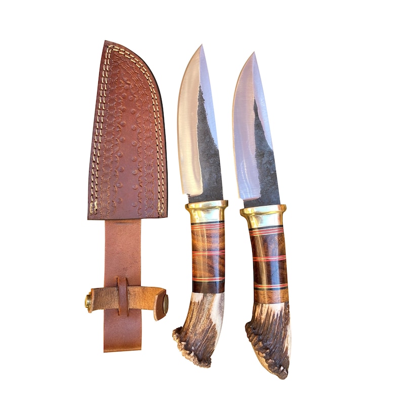 Handmade Carbon Steel Hunting Knife