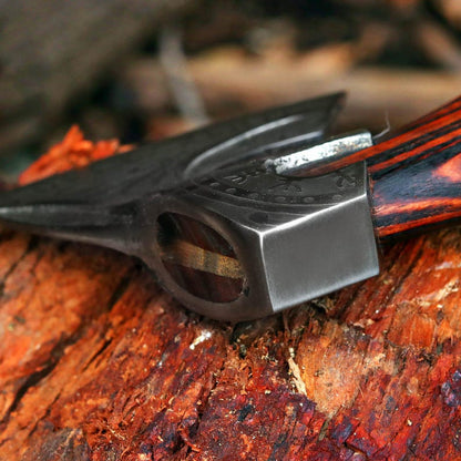 Hand Forged Viking Axe  High Carbon Steel, Wooden Handle