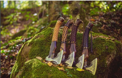 Viking Axe Best Gift for him Odin Axes With sheath