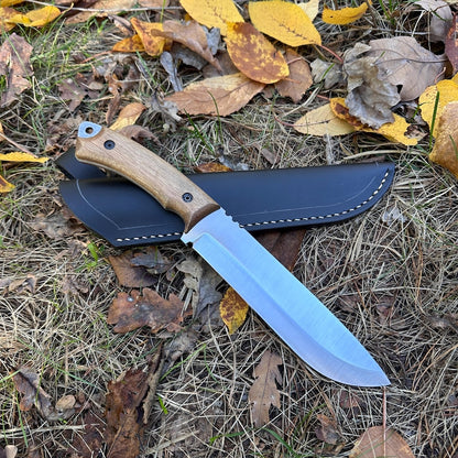 Walnut Handle Camping Knife